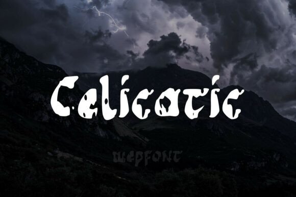 Celicatic: Crafting Timeless Narratives with Bold Typography