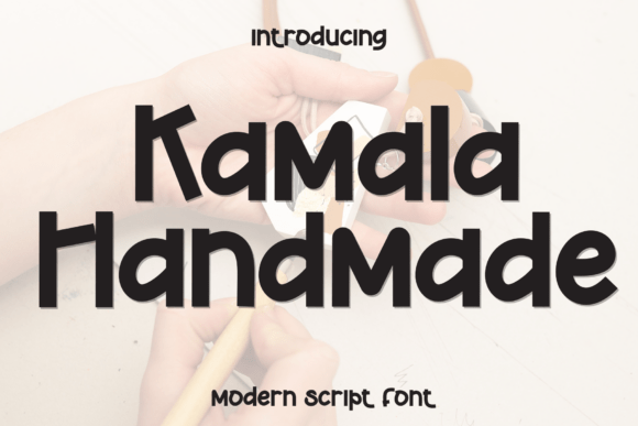Kamala Handmade: A Charming Typeface for Modern Design