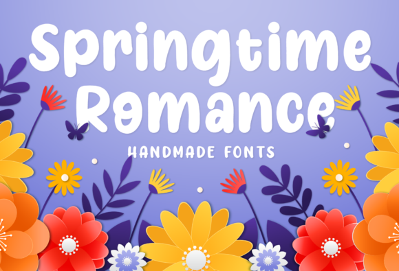 Springtime Romance: A Font That Blooms in Your Designs