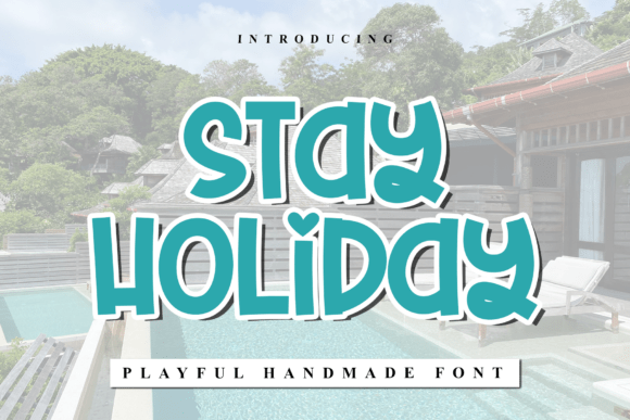 Stay Holiday: The Elegant Font for Modern Design