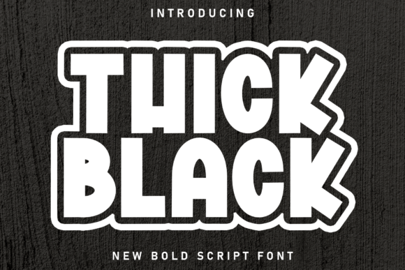 Thick Black: Commanding Attention in Modern Design