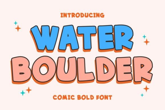 Water Boulder: Injecting Playful Energy into Visual Design